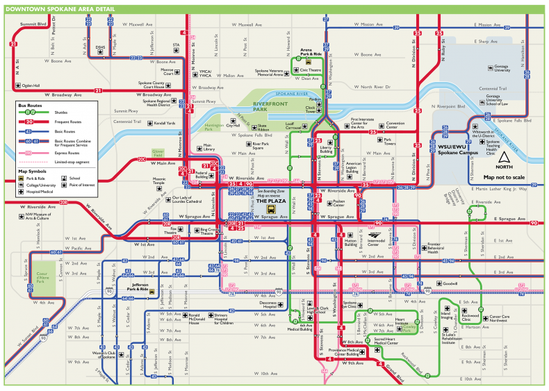 STA System Map | Spokane Transit Authority